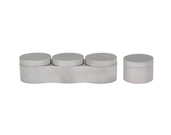 Silicone Concrete Storage Box Mold: DIY Spice Jar, Planter & Organizer