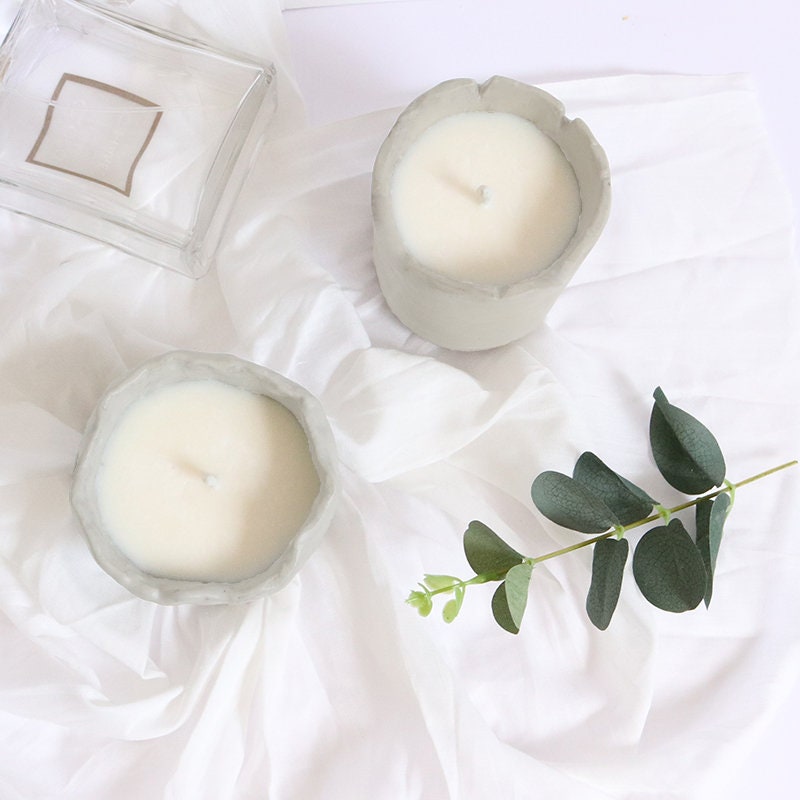 Silicone Candle Vessel Molds Concrete Candlestick Molds DIY Etsy UK