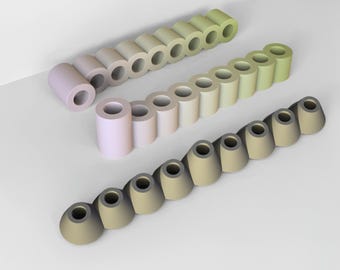 Chanoeka menora siliconen mal, 9 gaten kandelaar DIY kaarsen maken