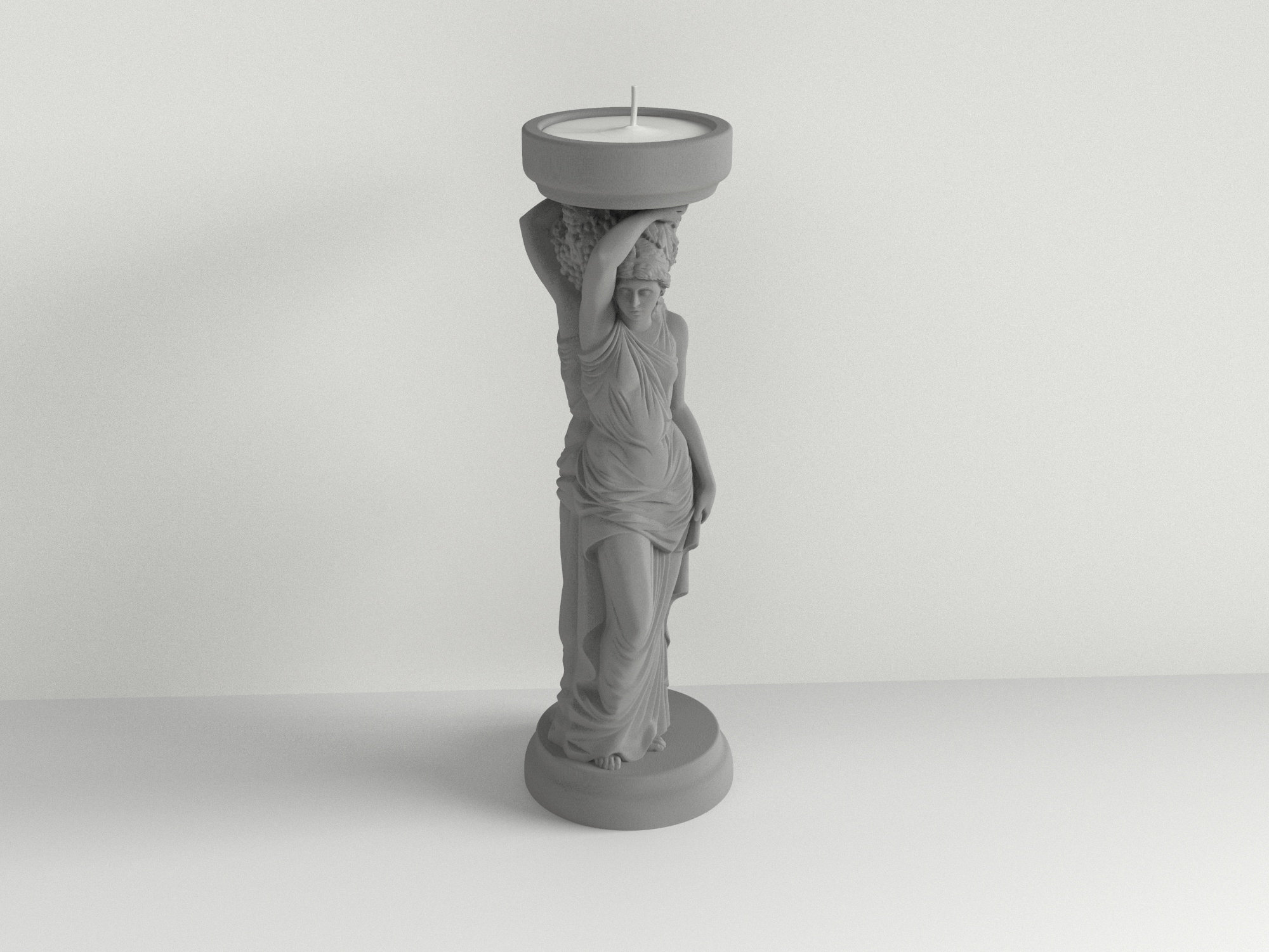 Concrete Goddess Statue Molds Cement Candle Holder Molds Etsy UK