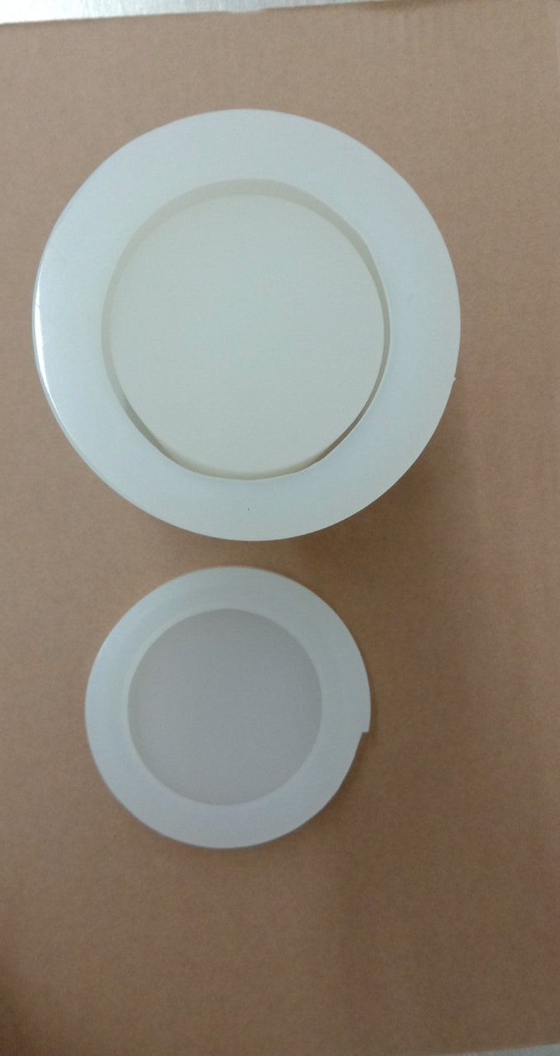 Candle Vessel Molds Concrete Cement Molds for Candle Container Etsy