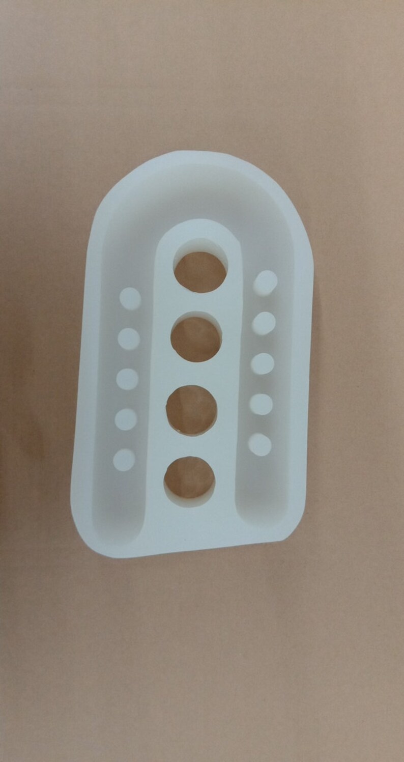 Multi Holes Silicone Candle Holder Molds New Creative Plaster Etsy