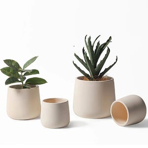 Nordic Planter Silicone Mold: DIY Concrete Flower Pot Craft Kit