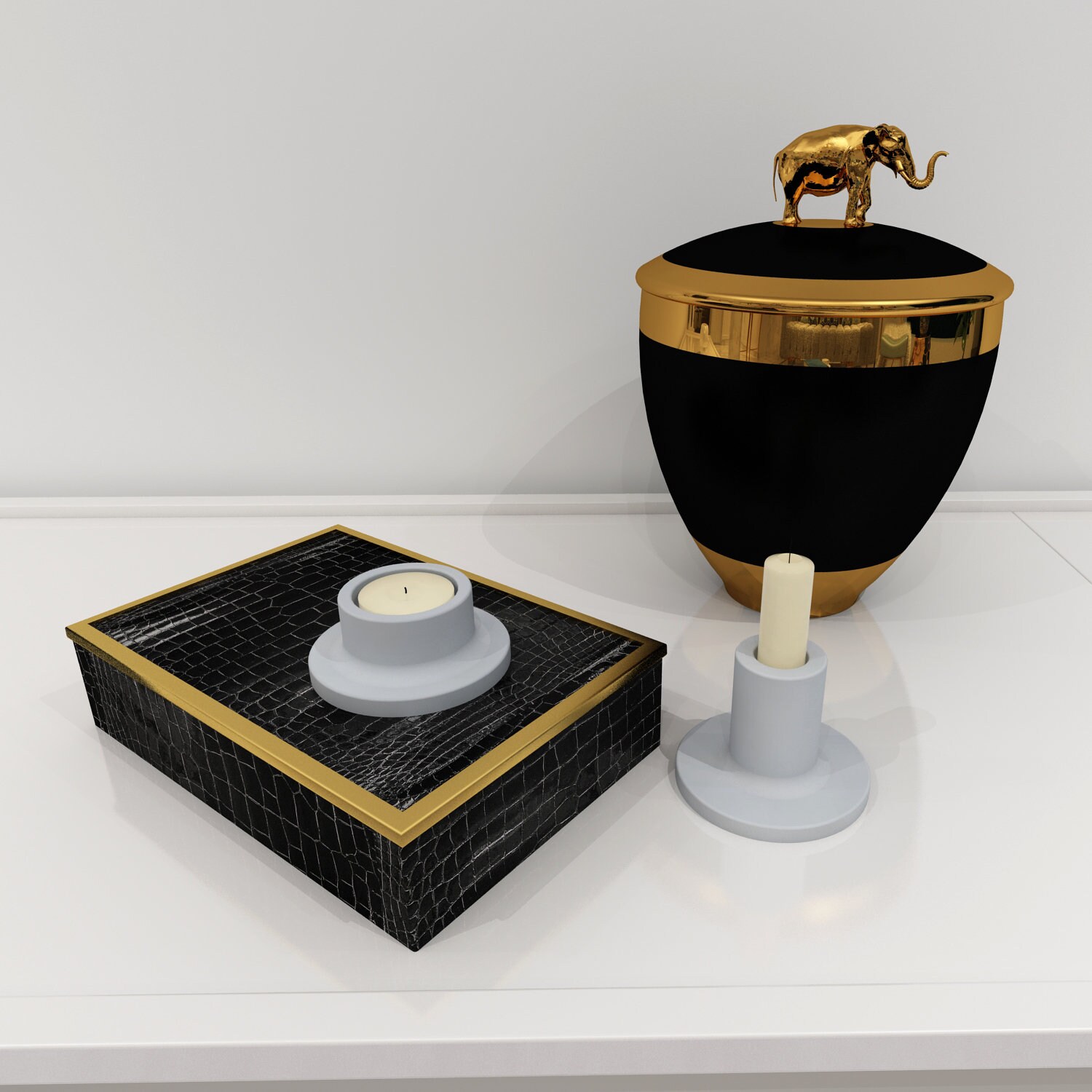 Candlestick Molds Concrete Candle Holder Molds Tealight Holder Etsy