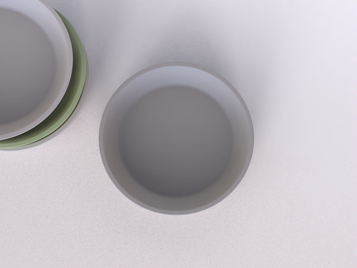 Concrete Fruit Dish Bowl Molds Cement Bowl Molds Round Tray Etsy