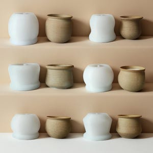 Creative Cement Flower Pot Silicone Mold: Balcony Garden Decor