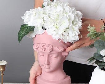 Cement flowerpot mold Nordic style planter mold Silicone Concrete Pot Molds