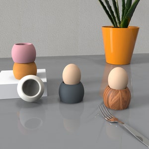 Egg Holder Cement Mold - Desktop Decoration, Concrete Egg Holder Silicone Mold, DIY Craft Mold, Unique Home Decor, Handmade Gift Idea