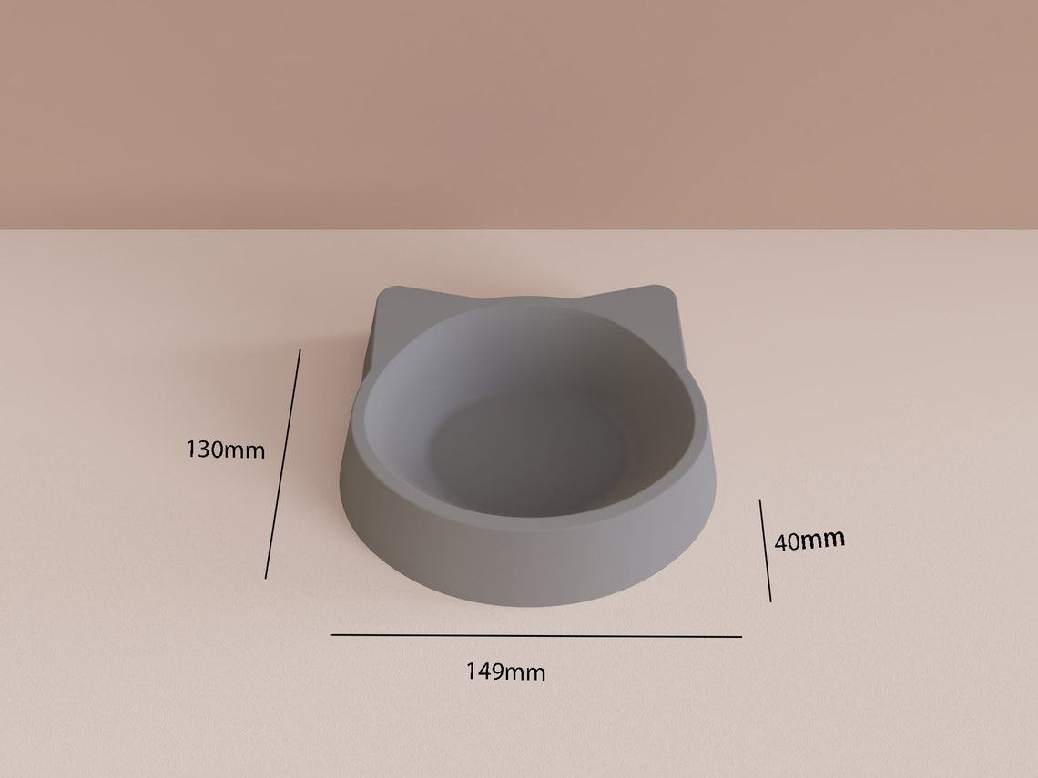 Pet Bowl Concrete Silicone Molds DIY Handmade Molds for Etsy