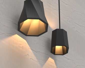 Concrete Swing Pendant Light Silicone Mold: DIY Lampshade Maker