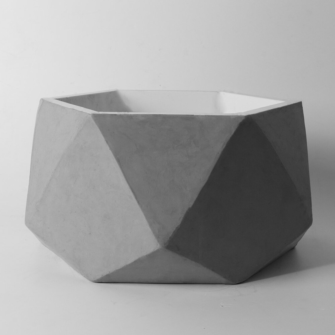 Large Concrete Planter Molds Silicone Flower Pot Molds Garden Etsy