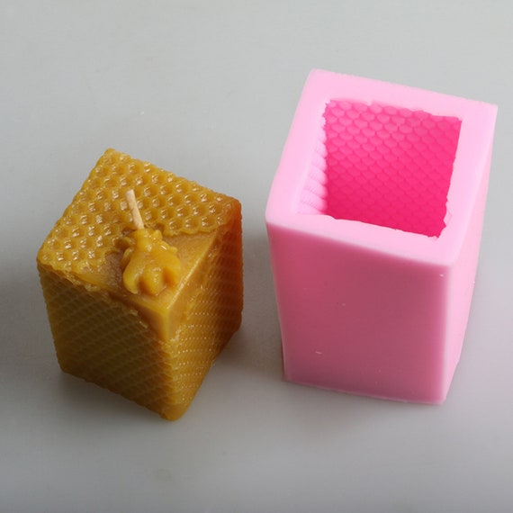 Candle Mold Silicone Mold for Beeswax Candle Etsy