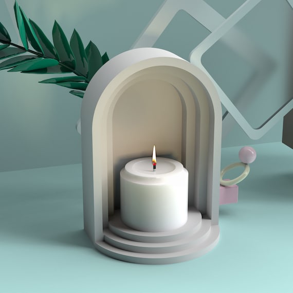Moule En Silicone Pour Chandelier En Résine - Formes Arbre De Noël/Château, Réutilisable