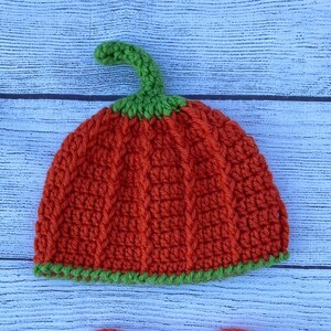 Gorro de calabaza de ganchillo, acrílico suave, disfraz de Halloween