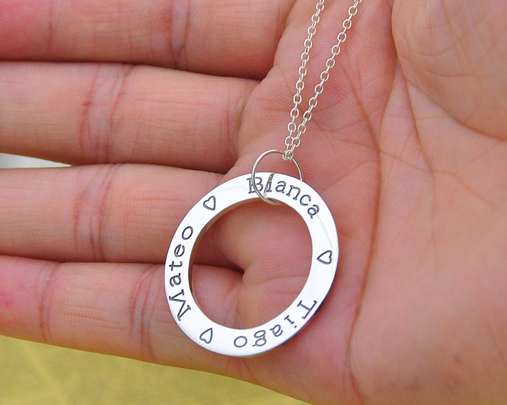 Collana Con Due Ciondoli Cuore E Strass Tono Argento - Regalo Amicizia BFF