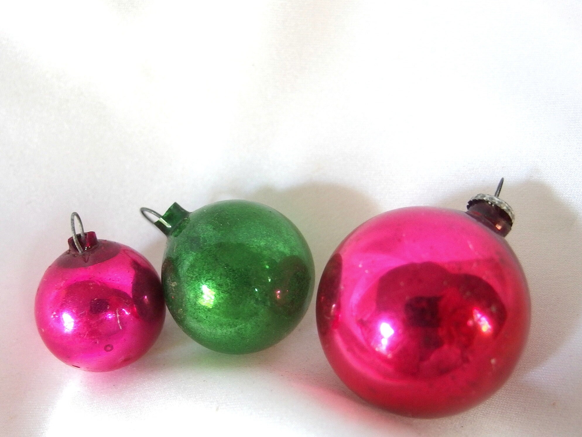 plain christmas balls