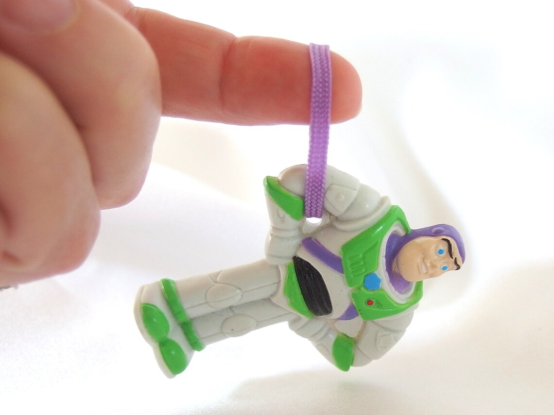 Buzz Lightyear Vintage Plastic Toy Story 2 Christmas Ornament Etsy