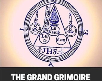 El Gran GRIMORIO con la Gran CLAVÍCULA de SALOMÓN, Libro de Grimorios Goéticos de Magia, Magia Negra, Ocultismo, Goetia, Clave de Salomón