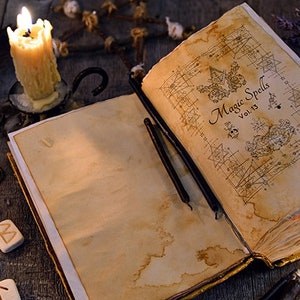 LIVRE DES SORTS, 51 sorts puissants, magie wicca, magie des sorcières, sorcellerie, potions, article numérique de fabrication de sorts rituel wicca païen occulte image 2