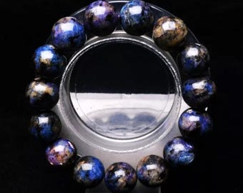 Multi-colored SUGILITE BRACELET With Natural Mineral Stones, Healing Crystal Bracelet, Occult Witchcraft Jewelry, Crystal Healing Meditation