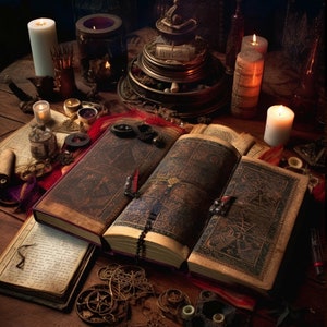 BOOK OF SPELLS, 51 Most Powerful Spells, Wicca Magick, Witchcraft Magic, Potions, Wiccan Pagan Occult Ritual Spellcrafting, Spellcasting