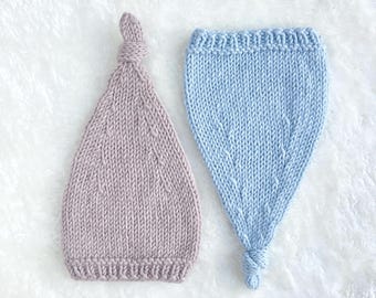 KNITTING PATTERN - Baby Cap x 5 Sizes x Preemie to 6 years x Easy Hat Pattern x Knitting Patterns for Babies x English x Deutsch