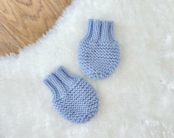 KNITTING PATTERN - Baby Mittens x English x Deutsch x Easy Mitts Pattern x Knitting Patterns for Babies