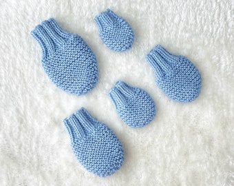 KNITTING PATTERN - Baby Mittens x English x Deutsch x Easy Mitten Pattern x Knitting Patterns for Babies