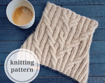 KNITTING PATTERN - JUNO Cowl by Woolture