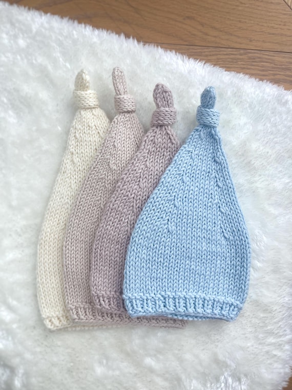 MODELLO LAVORAZIONE A MAGLIA Berretto per neonati x taglie x