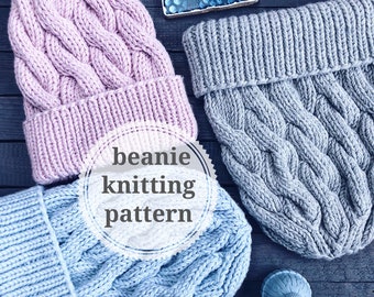 KNITTING PATTERN x NORA Hat by Woolture