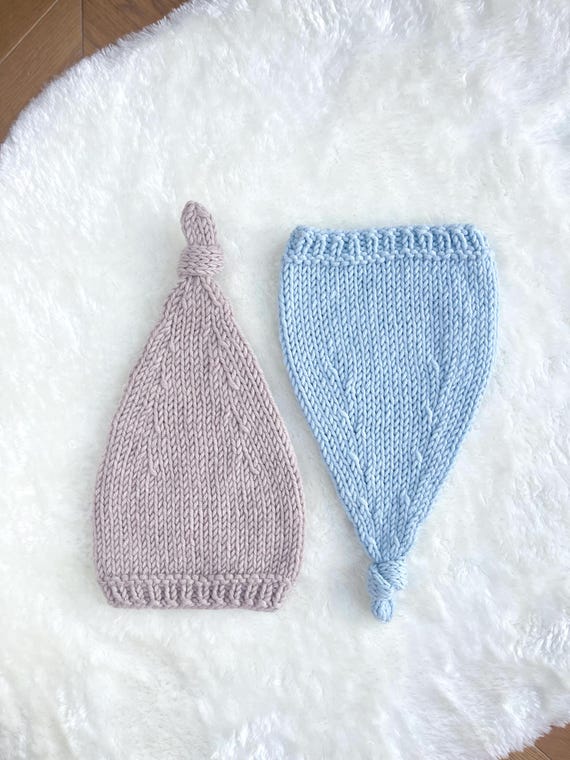 MODELLO LAVORAZIONE A MAGLIA Berretto per neonati x taglie x