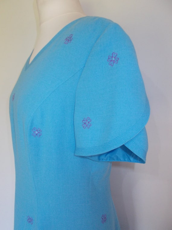 jacques vert blue dress Madeinsea