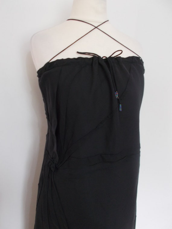 Vintage 90s  Ann Storey black evening dress  Size… - image 1