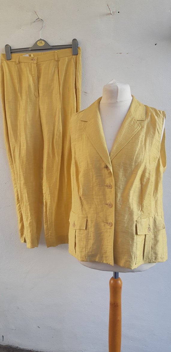 Vintage 90s Neinhaus & Lotz Trouser Suit Pant suit
