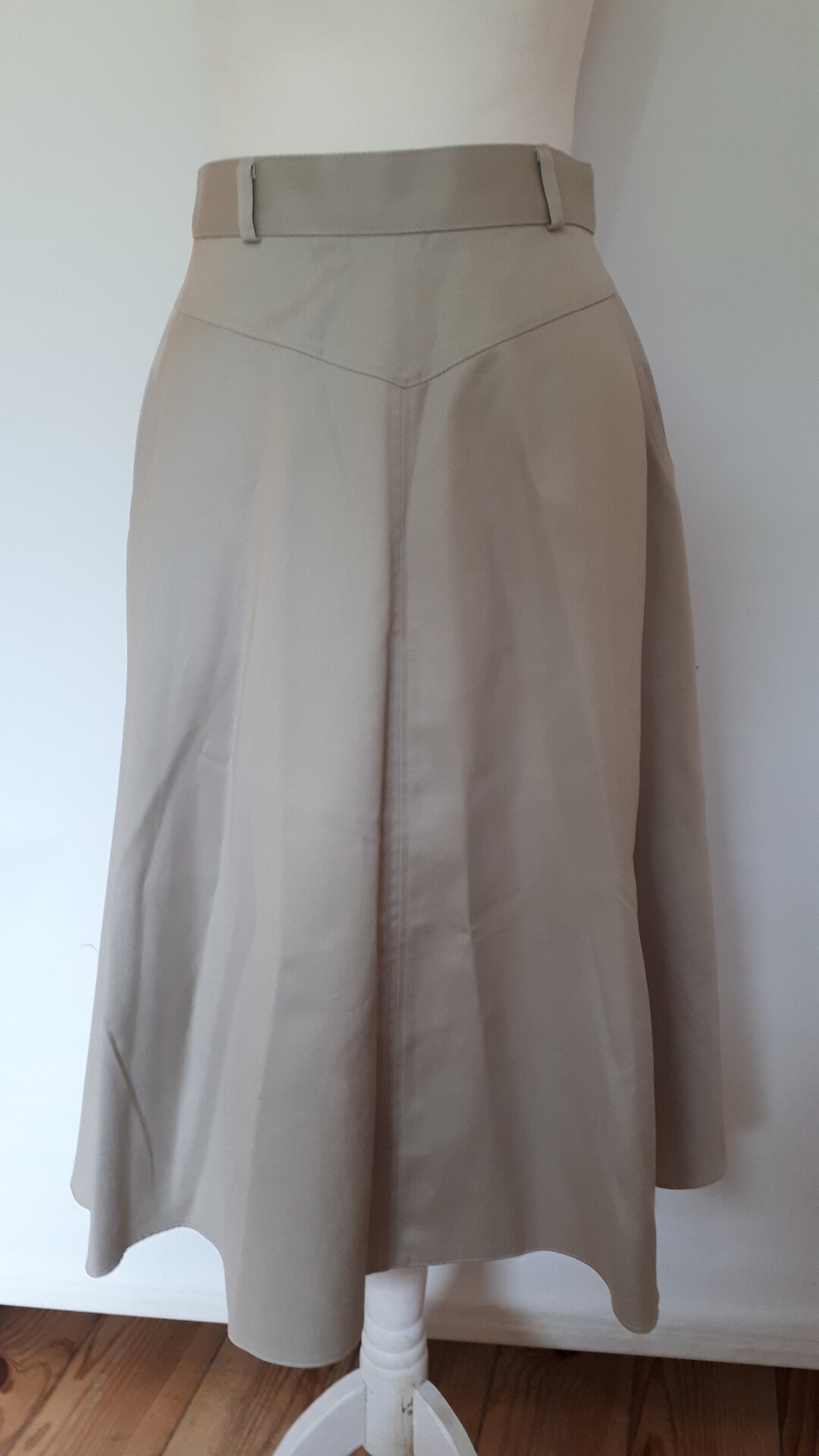 Vintage 90s St Michaels Skirt Small Beige Cotton Mix Skirt - Etsy UK