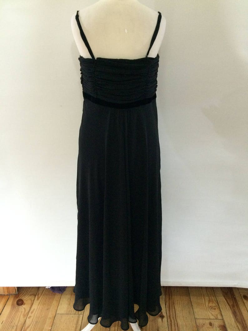 Vintage Dress 90s Black Evening Dress by Principles With - Etsy