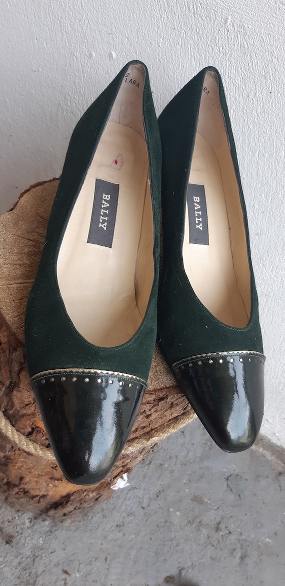 Cirugía Comercio notificación vintage suede bally shoes maduro ...