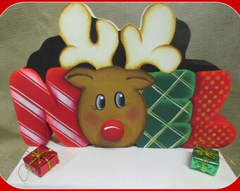 NOEL Reindeer shelf sitter