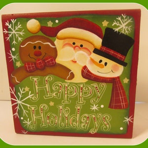 Christmas Trio block