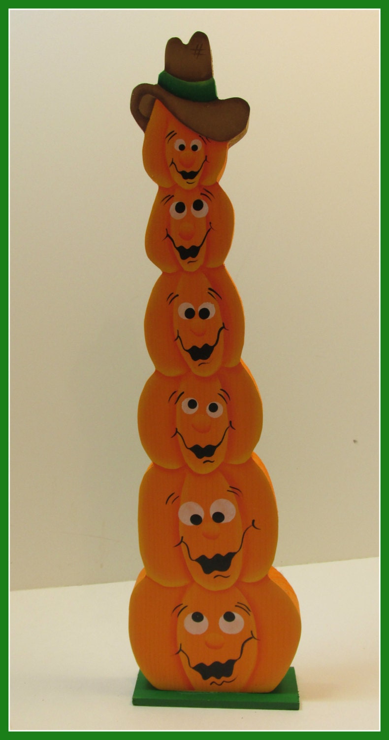 Table Top pile citrouilles