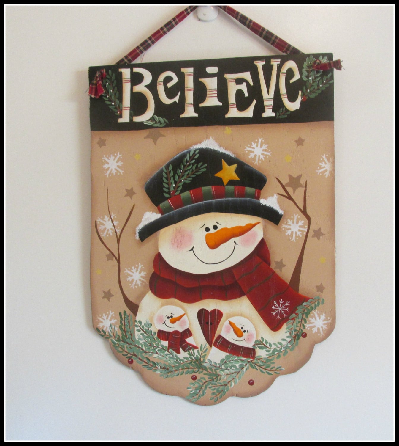 Believe the Snowy Snowman Angel main image 0