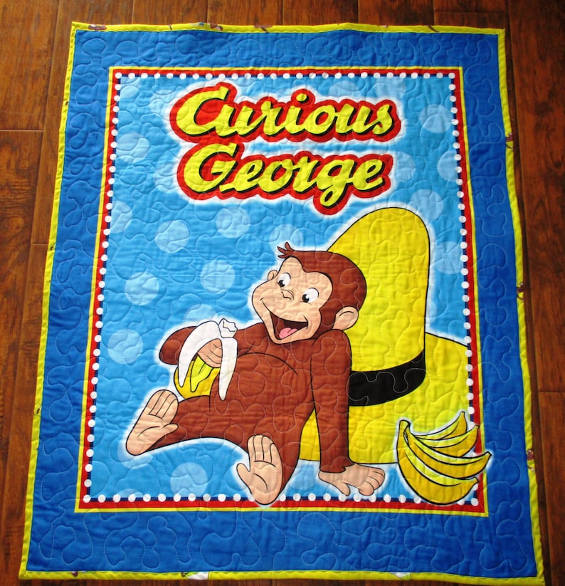 Fun Curious George With Hat 35x44