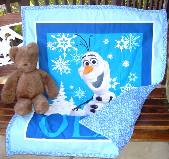 olaf crib bedding
