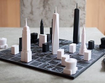 New York City Architectural Chess Set