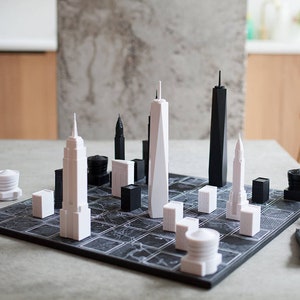New York City Architectural Chess Set