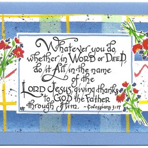 Colossians 3:17