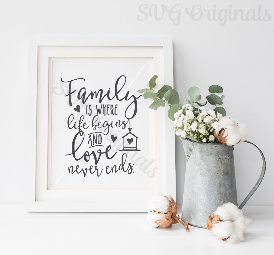 Download Family SVG Family Love SVG File. Cricut Explore and more. | Etsy