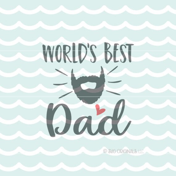 Download Best Dad SVG Father's Day SVG Cricut Explore & more. | Etsy