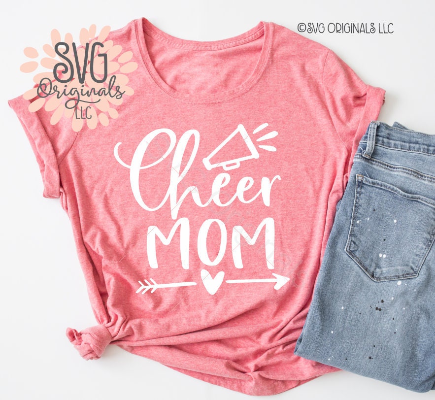 Download Cheer Mom SVG File Cheer Mom Shirt SVG Cheer Mom Squad | Etsy